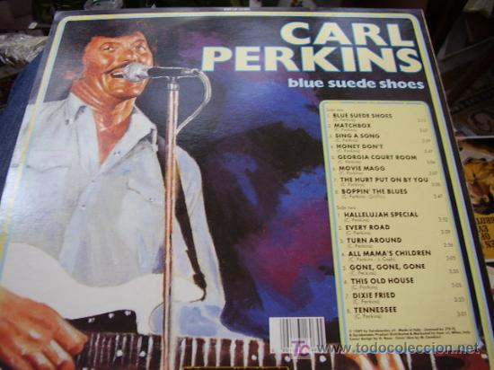 Discos de vinilo: Carl Perkins Blue Suede Shoes - Foto 1