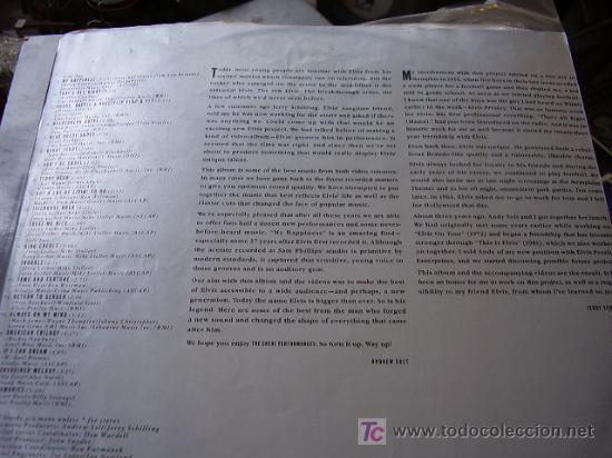 Discos de vinilo: The Great Performaces ELVIS - Foto 4
