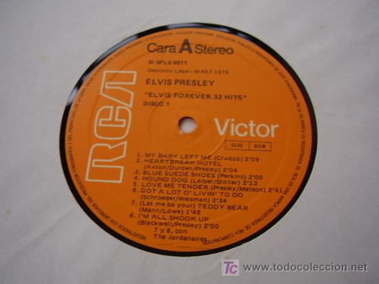 Discos de vinilo: Elvis Forever 32 Hits 2 LP&acute;S - Foto 4