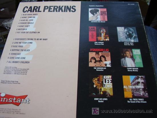 Discos de vinilo: Carl Perkins Tennessee bop - Foto 2