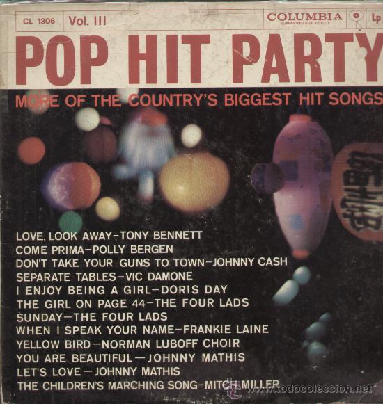 Discos de vinilo: pop hits party - Foto 1