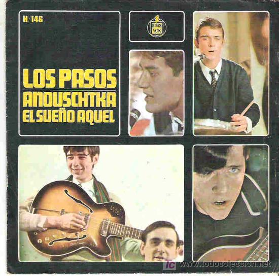 Discos de vinilo: los pasos - anouschtka ** hispavox 1967 - Foto 1