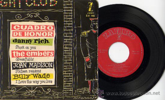 Discos de vinilo: CUADRO DE HONOR EP Exitos americanos SPAIN Raro - Foto 1
