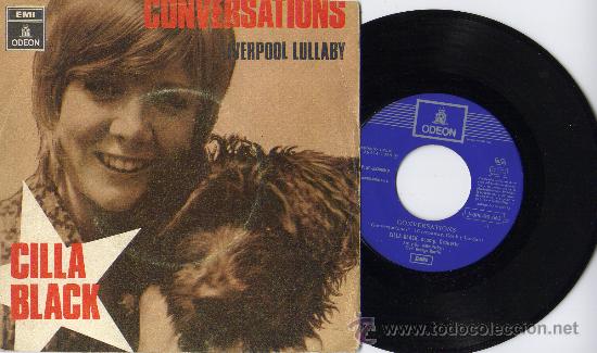Discos de vinilo: CILLA BLACK  Conversations Beatles related P/C SPAIN - Foto 1