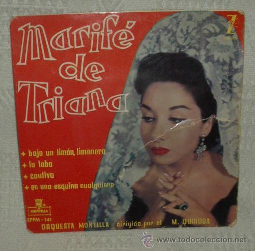 Discos de vinilo: MARIF&Eacute; DE TRIANA,A&Ntilde;OS 60 - Foto 1