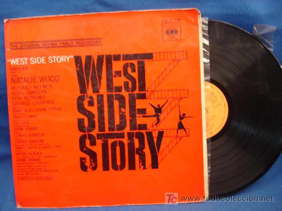 - WEST SIDE STORY - NATALIE WOOD - CBS APS 60.001 (Música - Discos - Singles Vinilo - Bandas Sonoras y Actores)