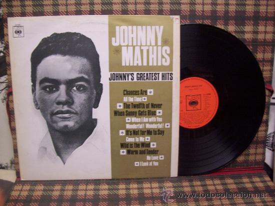 Discos de vinilo: JOHNNY MATHIS - LP - CBS 62569 - MADE IN ENGLAND - Foto 1