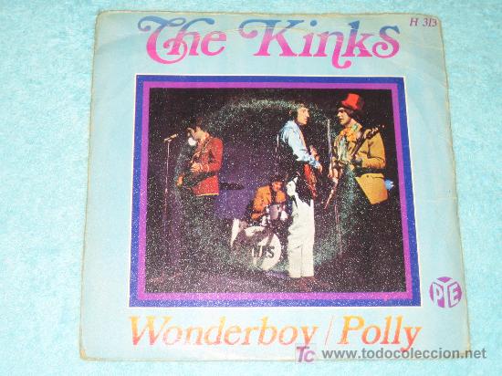 Discos de vinilo: THE KINKS - WONDERBOY - POLLY - Foto 1