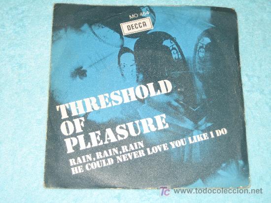 Discos de vinilo: THRESHOLD OF PLEASURE - 1968 - Foto 1