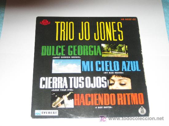 Discos de vinilo: TRIO JO JONES - 1961 - Foto 1
