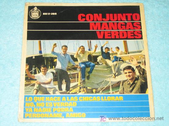 Discos de vinilo: CONJUNTO MANGAS VERDES - 1964 - Foto 1