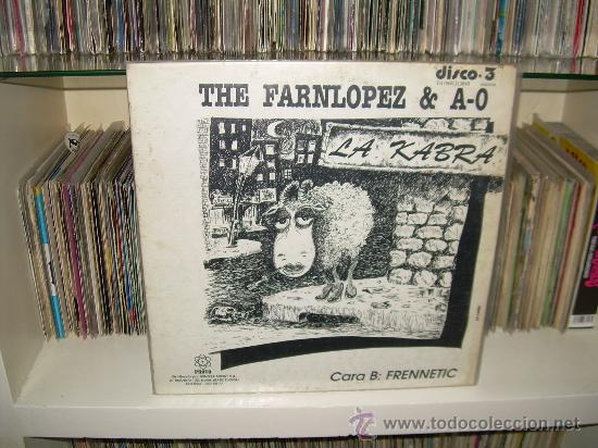 Discos de vinilo: The Farnlopez Maxi Single La Cabra Dance - Foto 1