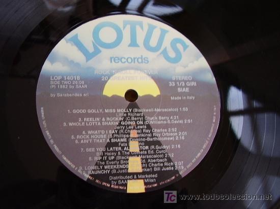 Discos de vinilo: Rock &acute;N Roll bonanza&acute;40 hits - Foto 4
