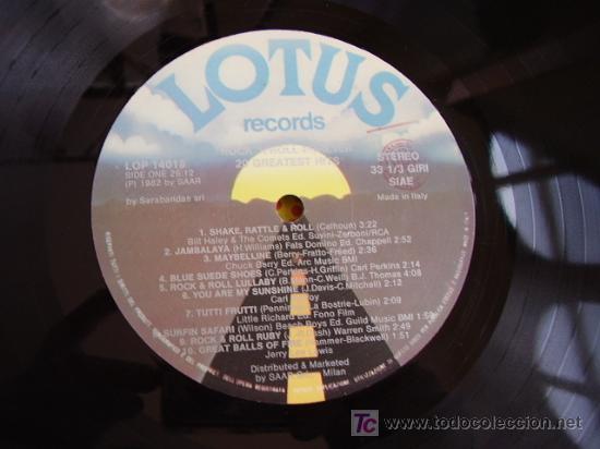 Discos de vinilo: Rock &acute;N Roll bonanza&acute;40 hits - Foto 5