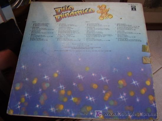 Discos de vinilo: D&uacute;o Din&aacute;mico  20 &eacute;xitos de Oro - Foto 2