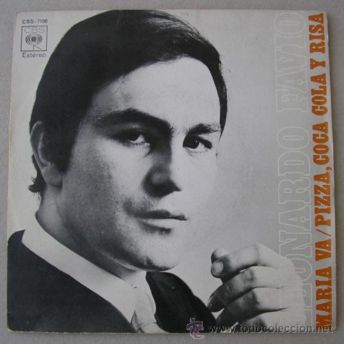 Discos de vinilo: LEONARDO FAVIO - MAR&Iacute;A VA - SINGLE 1971 - Foto 1