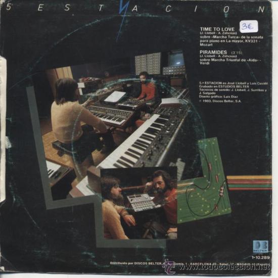 Discos de vinilo: Tecnofonia - 5&ordf; Estaci&oacute;n - Foto 2