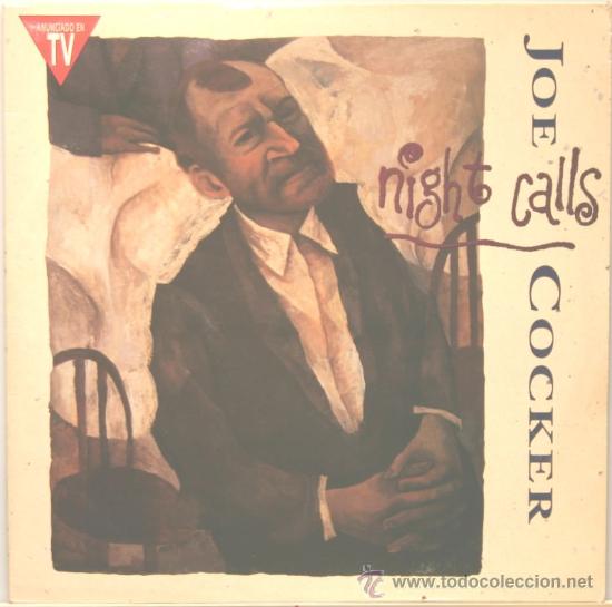 Discos de vinilo: JOE COCKER night calls LP capitol 1991 - Foto 1