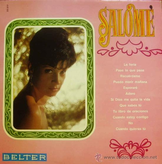 Discos de vinilo: SALOME-MISMO TITULO 1968 LP SPAIN