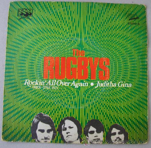 Discos de vinilo: THE RUGBYS - ROCKING ALL OVER AGAIN - SINGLE EXIT RECORDS - Foto 1