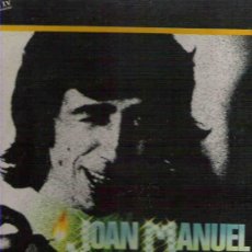 Discos de vinilo: JOAN MANUEL SERRAT - ALBUM DE ORO ** CAJA 4 LP`S ZAFIRO 1981. Lote 17856130