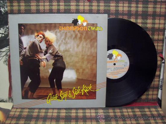 Discos de vinilo: THOMPSON TWINS &rdquo; QUICK STEP & SIDE KICK&rdquo; - ARISTA RECORDS 1983 - Foto 1