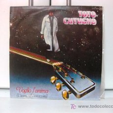 Discos de vinilo: TOTO CUTUGNO - VOGLIO L'ANIMA - SINGLE 1979 ZAFIRO BPY. Lote 17875908