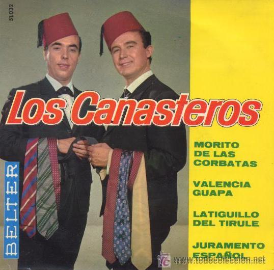 Discos de vinilo: LOS CANASTEROS  - MORITO DE LAS CORBATAS - 1963 - Foto 1