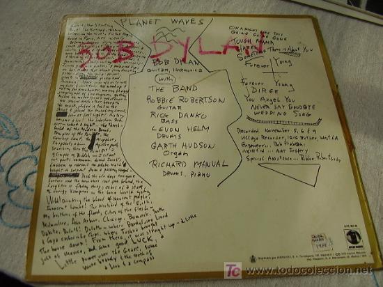 Discos de vinilo: Planet Waves  Bob Dylan - Foto 2