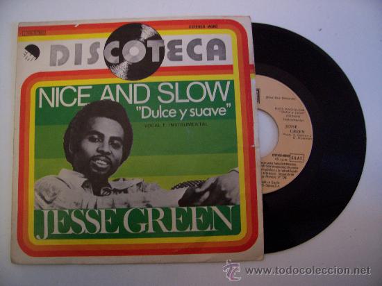 Discos de vinilo: single: jesse green - nice and slow / dulce y suave , EMI 1978 - Foto 1