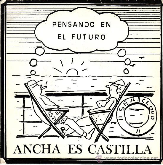Discos de vinilo: Ancha es Castilla  single promo - Foto 1