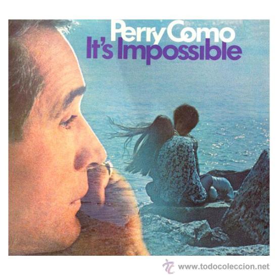 Discos de vinilo: PERRY COMO LP IT&acute;S IMPOSSIBLE  RCA SPA LSP 4473  1971 - Foto 1