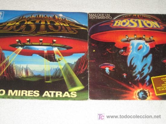 Discos de vinilo: BOSTON - LOTE DE DOS SINGLES - Foto 1
