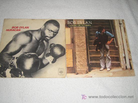 Discos de vinilo: BOB DYLAN  - LOTE DE DOS SINGLES - Foto 1