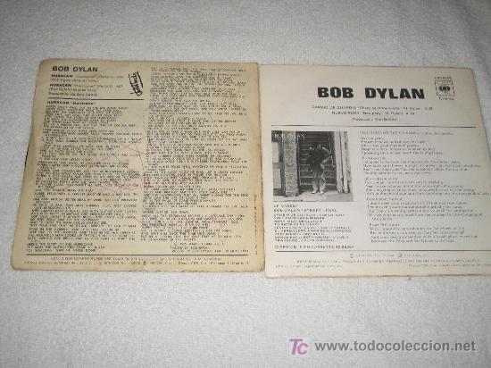 Discos de vinilo: BOB DYLAN  - LOTE DE DOS SINGLES - Foto 2