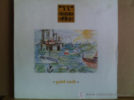 Discos de vinilo: THE MEN THEY COULDN&acute;T HANG --- GOLD RUSH - MAXI SINGLE - Foto 1