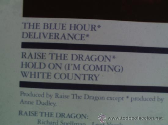 Discos de vinilo: RAISE THE DRAGON ---- DELIVERANCE - Foto 2