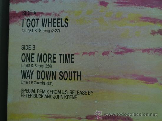 Discos de vinilo: FULL TIME MEN ----- I GOT WHEELS - MAXI SINGLE - Foto 2