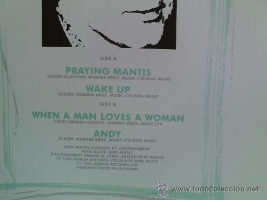 Discos de vinilo: DON DIXON ---- PRAYING MANTIS - MAXI SINGLE - Foto 2