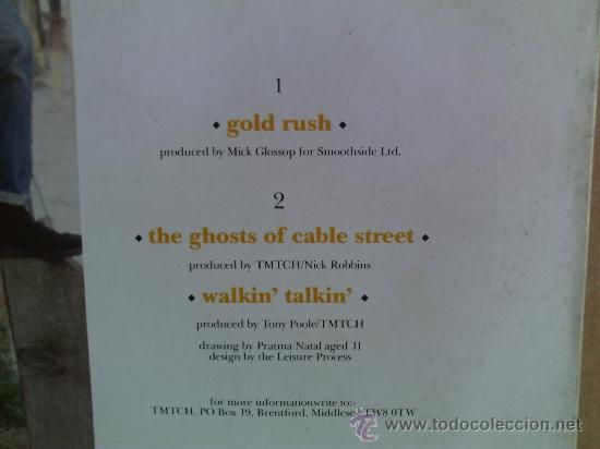 Discos de vinilo: THE MEN THEY COULDN&acute;T HANG --- GOLD RUSH - MAXI SINGLE - Foto 2