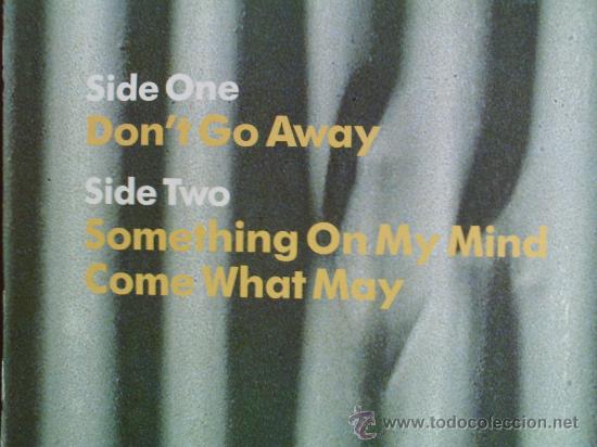 Discos de vinilo: PRIMITONS ---- DON&acute;T GO AWAY - MAXI SINGLE - Foto 2