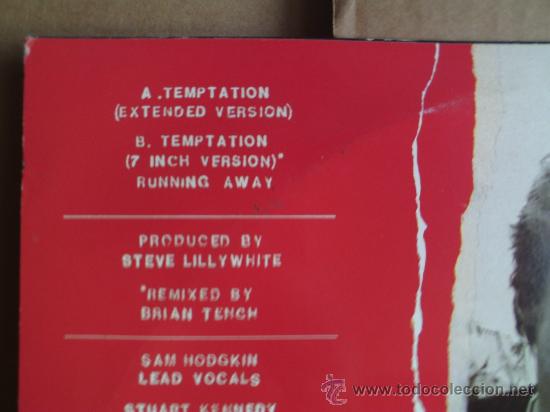 Discos de vinilo: KING TRIGGER ---- TEMPTATION - MAXI SINGLE - Foto 2