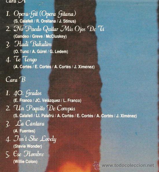 Discos de vinilo: MAXI SINGLE  RUMBA : RUMBEAT - OPERA-GIT (OPERA GITANA) - Foto 2