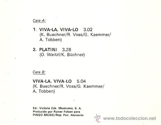 Discos de vinilo: MAXI FUTBOL: MEXICO´86 : VIVA-LA, VIVA-LO + PLATINI - Foto 2 - 18183801