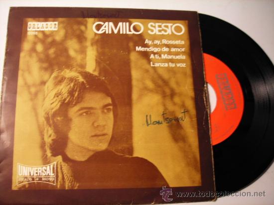 Discos de vinilo: Camilo Sesto. Ay, Ay, Rosetta. 1971 - Foto 1