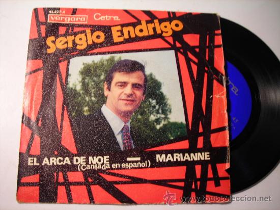 Discos de vinilo: Sergio Endrigo, El Arca de No&eacute;. 1970 - Foto 1