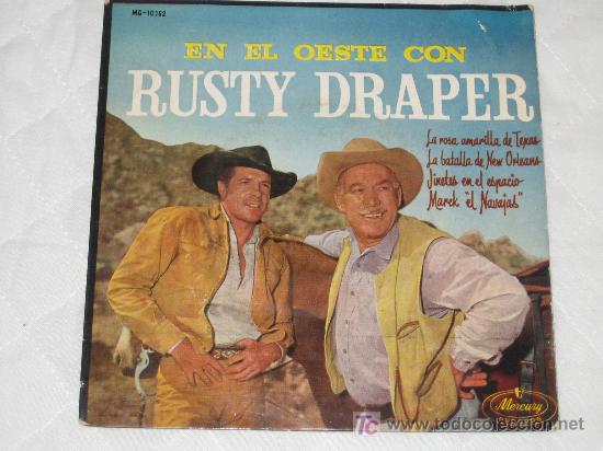 Discos de vinilo: RUSTY DRAPER - JINETES EN EL ESPACIO , MACK EL NAVAJA... 1960 - Foto 1