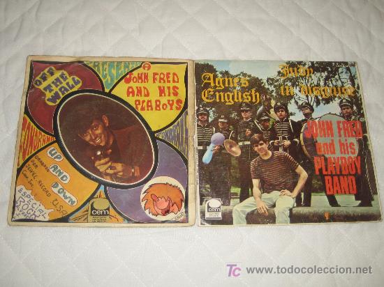 Discos de vinilo: JOHN FRED - LOTE DE DOS SINGLES - Foto 1