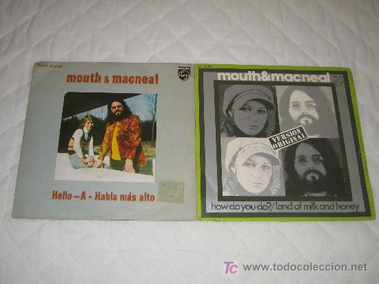 Discos de vinilo: MOUTJ & MACNEAL - LOTE DE DOS SINGLES - Foto 1
