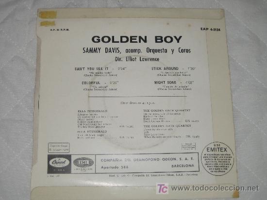 Discos de vinilo: SAMMY DAVIS - ORIGINAL ESPA&Ntilde;OL 1967 - Foto 2